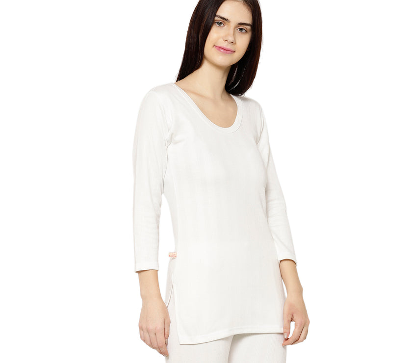 Mack Jonney White Top Thermal For Women's