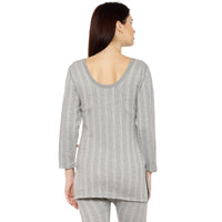 Mack Jonney Grey Top Thermal For Women's