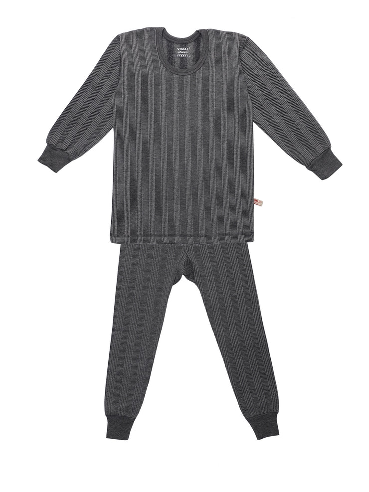 Mack Jonney Kids Grey Thermal Set