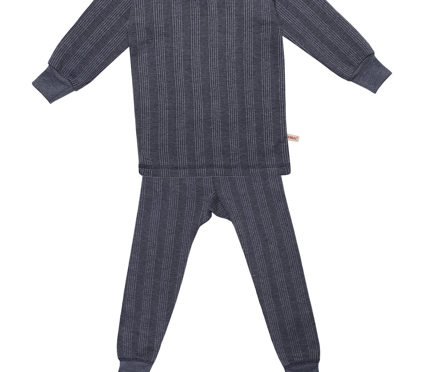 Mack Jonney Kids Blue Thermal Set